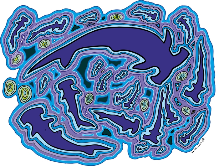 Кругворот акул в природе :-)