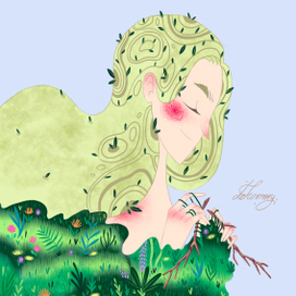 Девушка-весна