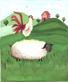 иллюстирация в прованском стиле