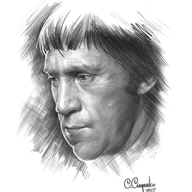 Портрет В.С.Высоцкого