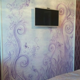 Роспись стены