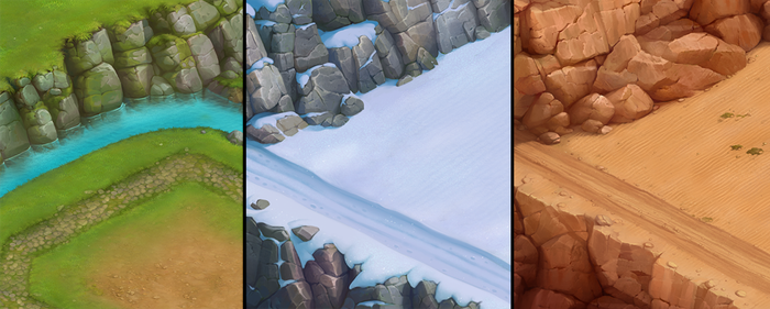 Фрагменты карт для игры "Верность"