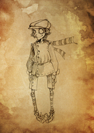 Лндонский мальчишка-бродяга