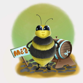 Пчела - торговец медом