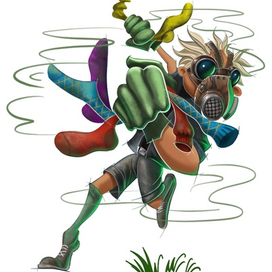 Опасно-вонючий персонаж