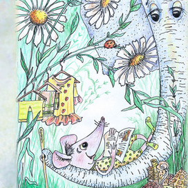 мышь в заботах