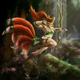 хвостатая лучница 