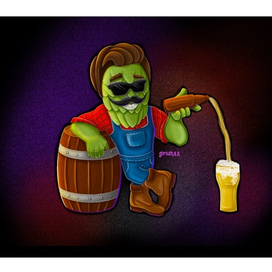 Персонаж для пивоварни 