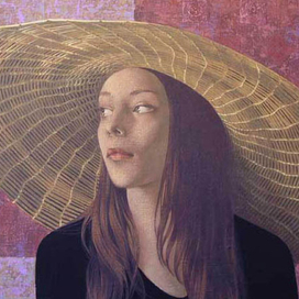 девушка в соломенной шляпе