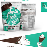 HOME BAKED package illustration