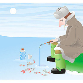 Я люблю рыбалку.