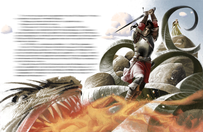 Английские сказки. Разворот 3