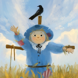 волшебник изумрудного города "Страшила"