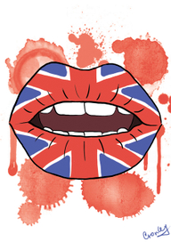 British lips