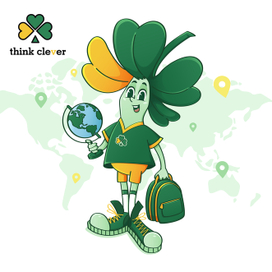 Бренд персонаж для лингвистического центра