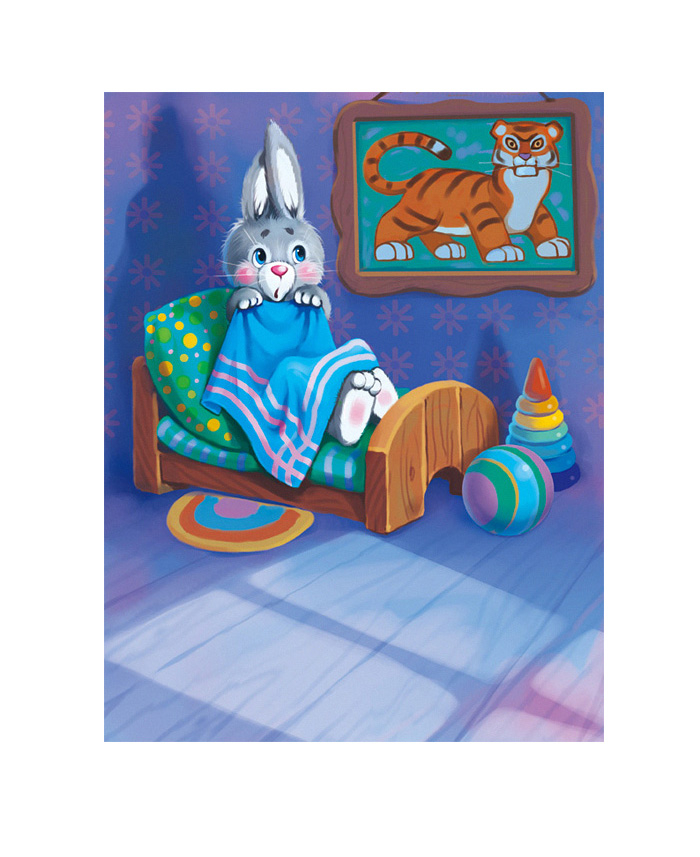 Зайчик хочет быть смелым