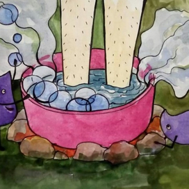 Ванночка для ножек