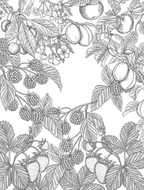 Фруктовый фон