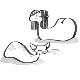 если бы люди умели прятать конечности, как кошки