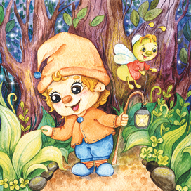 Иллюстрация для детской книги