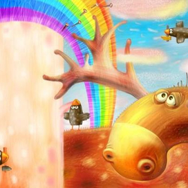 ...радужное...