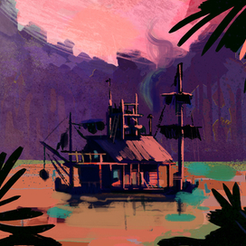 дом на озере