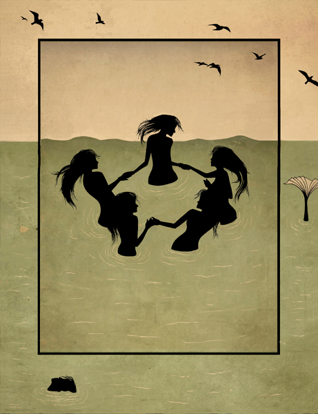 Иллюстрация к сказке Х.К.Андерсена "Русалочка"