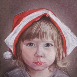 Портрет пастелью по фото