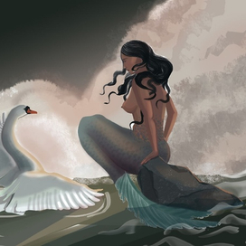 Встреча с лебедем