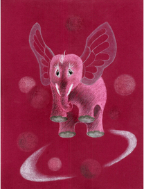 Розовый слон