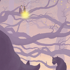 Март, вечер