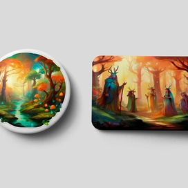 Бэйдж с изображением