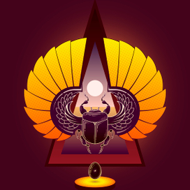 Хепри - священный скарабей