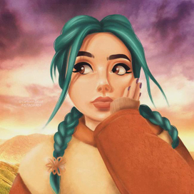 Мультяшный портрет