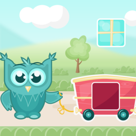  Тестовый экран для деткой мобильной игры