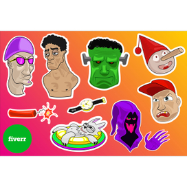 Набор стикеров