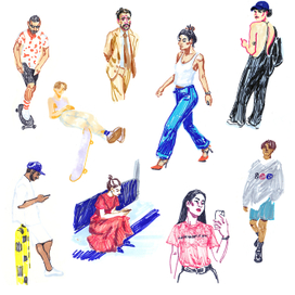 the sartorialist sketches