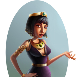 Клеопатра (дизайн персонажа)