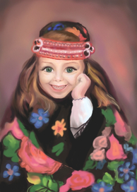 Child - digital portrait