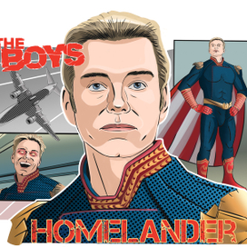 Homelander from "The Boys"