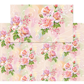 Розы. Бесшовный паттерн