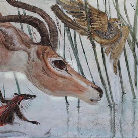 Иллюстрация к "Калила и Димна"