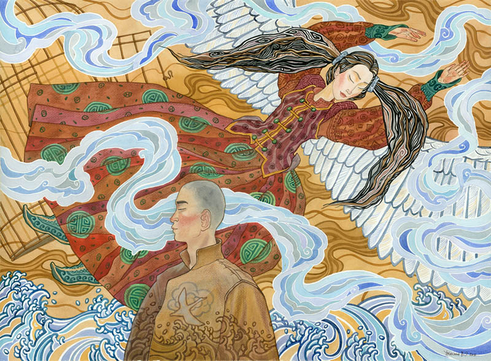 Миф о лебеди - праматери Хори и Хонгодоров