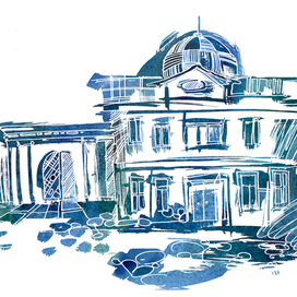 Серия работ " Мой город"