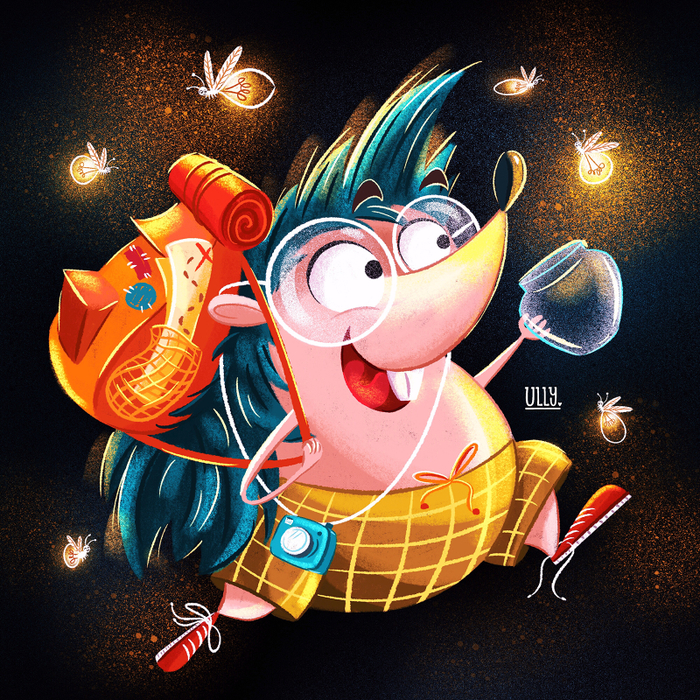 Ёжик путешественник