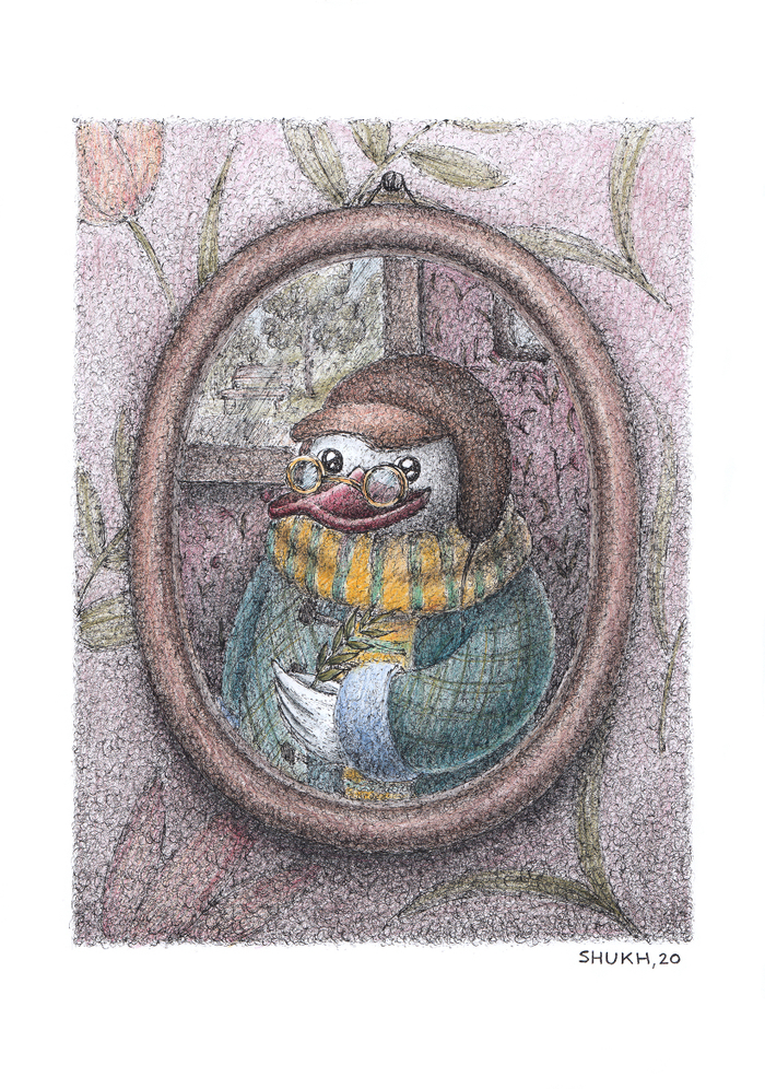 Портрет утиного предка