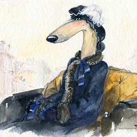 Серия «Шедевры живописи». Незнакомка.