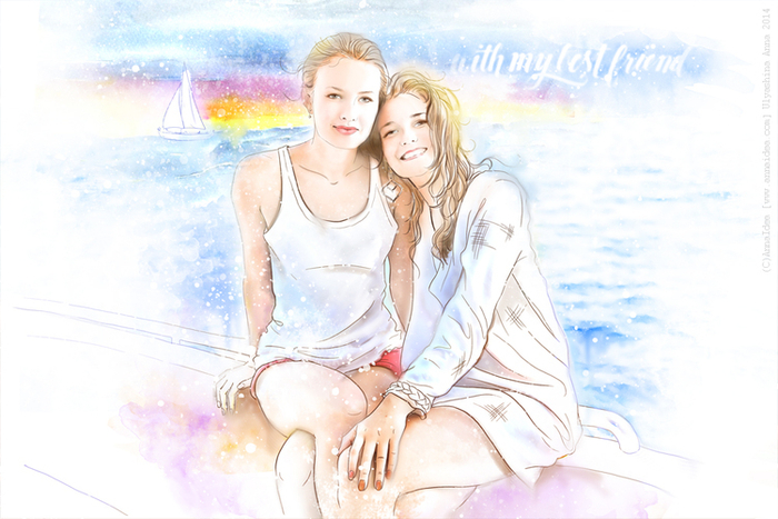 wiht my best friends