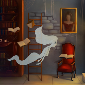 Грустное привидение