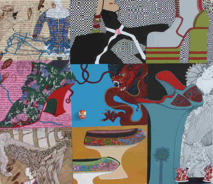 "Курсовая по истории обуви"(2012г.Выставка "Башмак в искусстве"